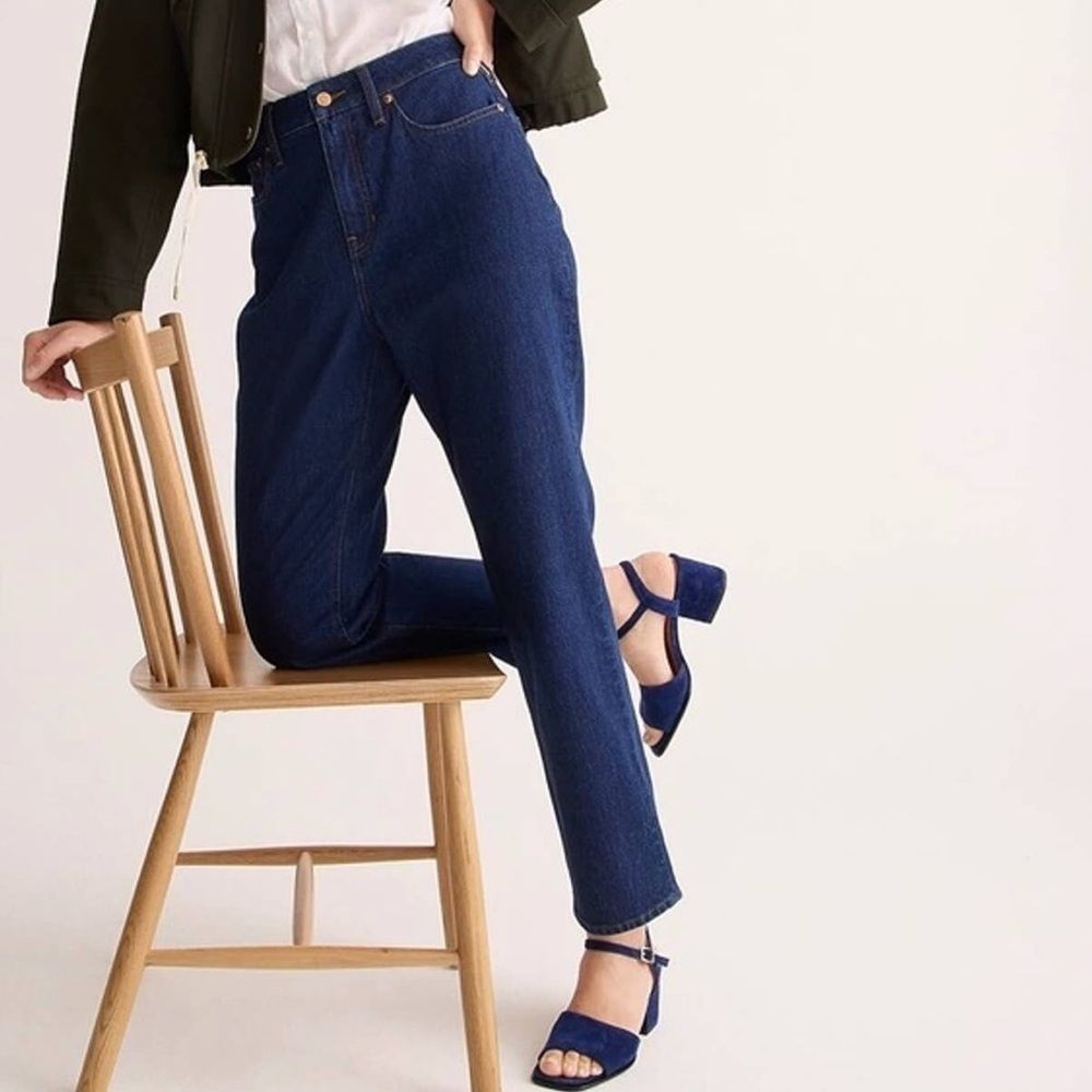 J.Crew Curvy Classic Straight Dark Wash Jeans
